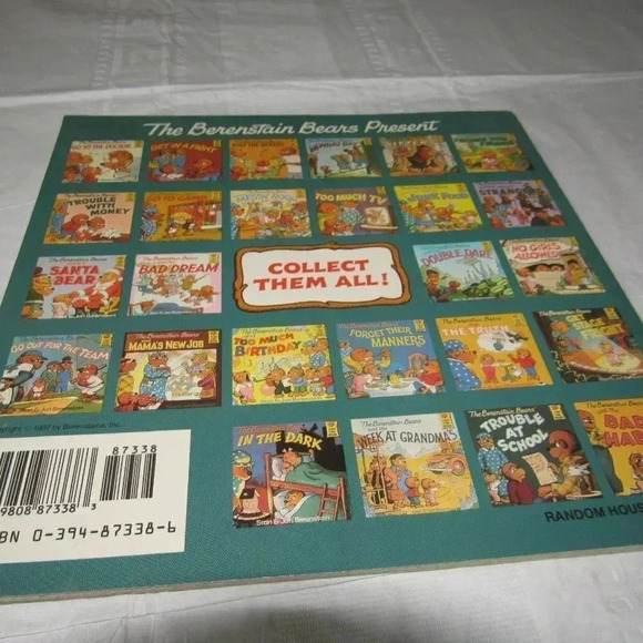 The Berenstain Bears GO OUT FOR THE TEAM Color Illustrated Paperback Kids Book - Picture 2 of 3